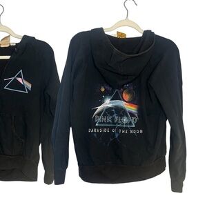 Rockware Anthill Pink Floyd Hoodie Size XS Dark Side of Moon Full Zip